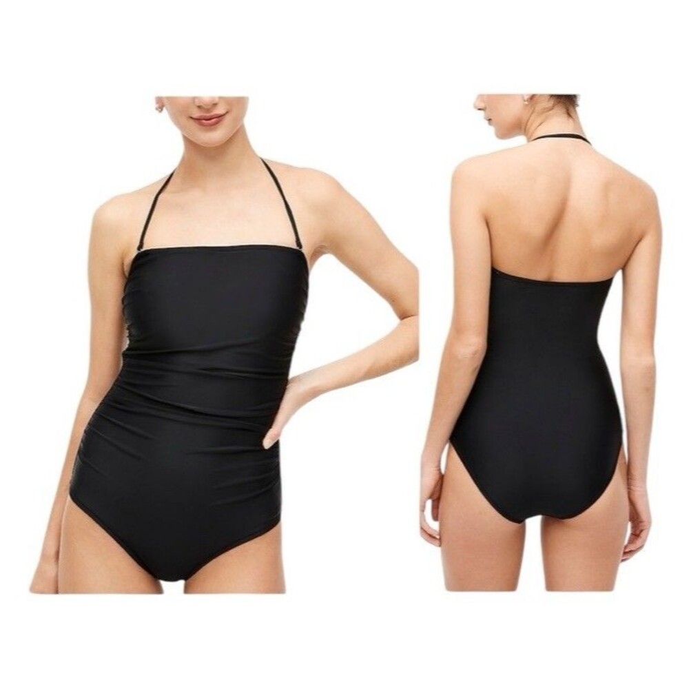 J.Crew Factory Women’s Strapless one-piece swimsuit NWT Size L Large